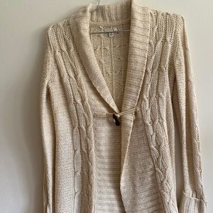 Cable knit sweater